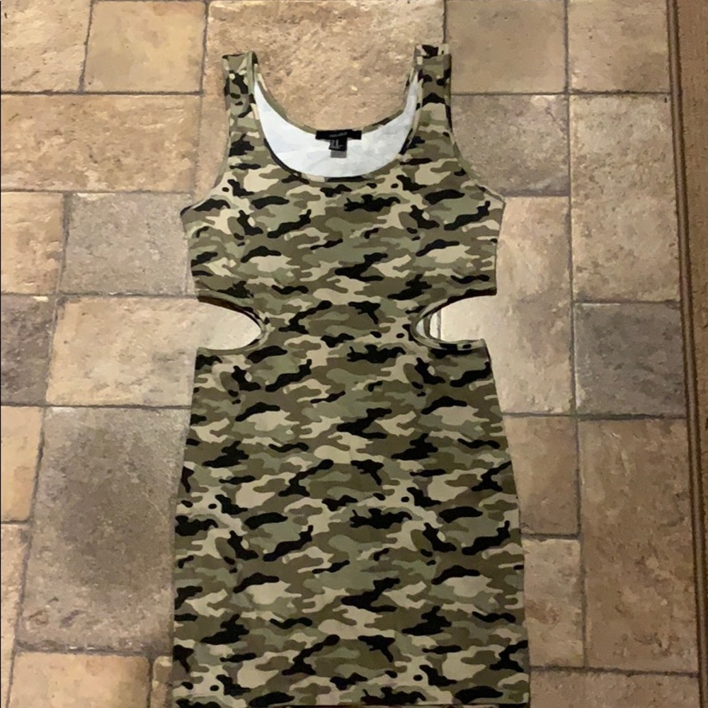 juniors Dress Camo